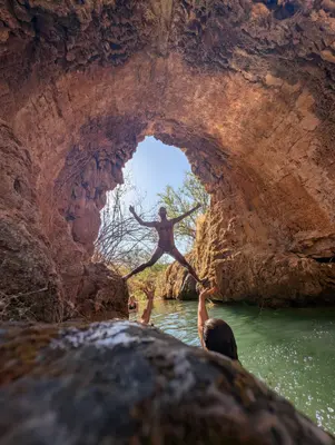 🏞️ המוביל החוזר | נחל צלמון ועין חוקוק 🚶‍♂️🌳